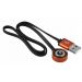 LATARKA CZOŁOWA 600LM USB ŁADOWANIE CREE